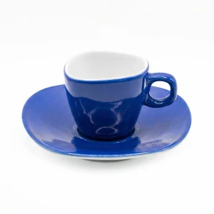 LIMITOVANÁ NABÍDKA - Šálek s podšálkem Alfredo espresso modrý