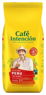 CAFÉ INTENCIÓN Selección Peru, bio&FT, 1000g - zrno, CZ-BIO-001